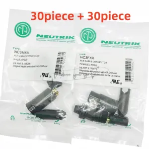 Professional XLR Connector Set with 60 Units 7 Sa6a9a1d77873420fa39461b6626ff76e3