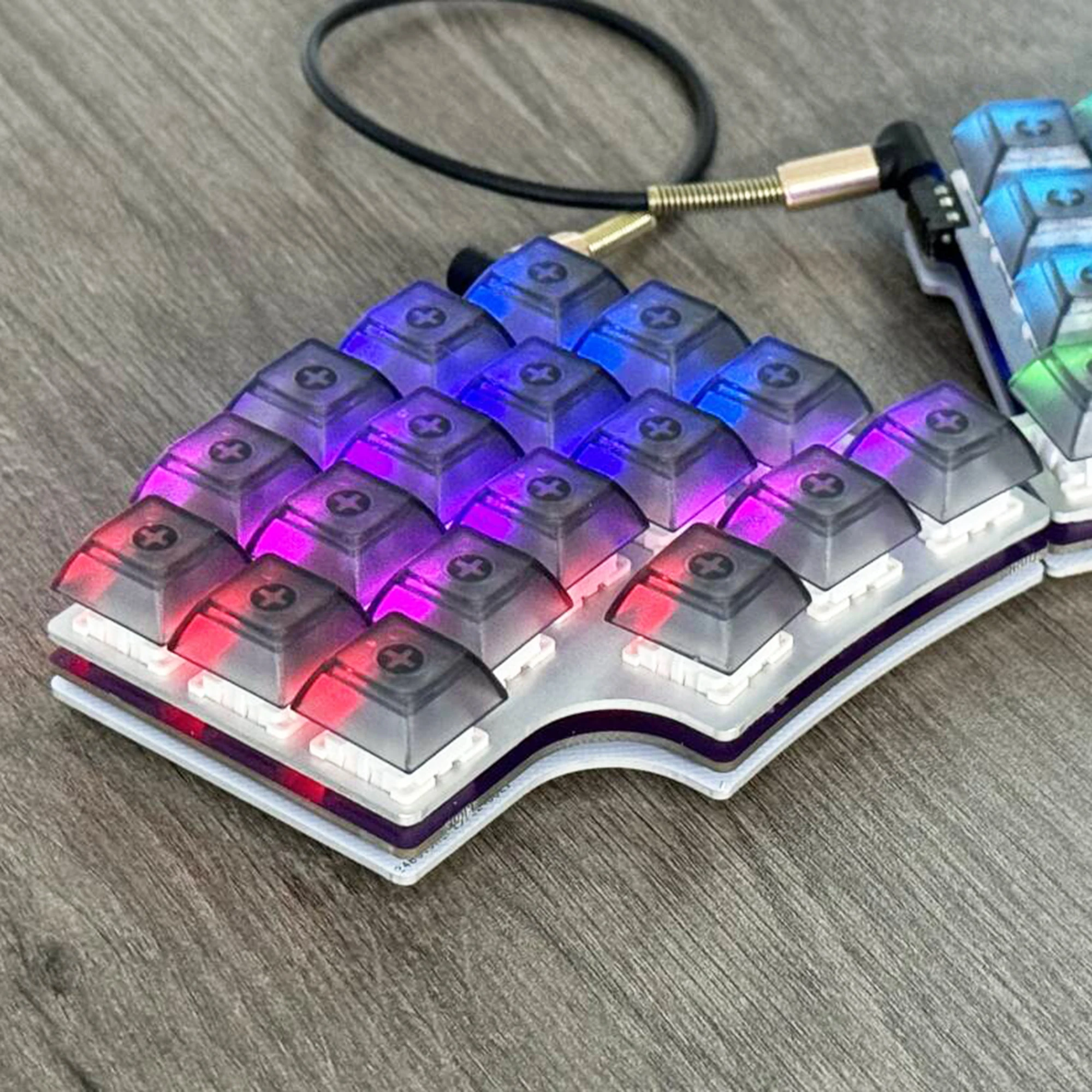 Transparent ABS Keycap Set for Custom Keyboards 5 Transparent ABS Keycap Set for Custom Keyboards - Image 5