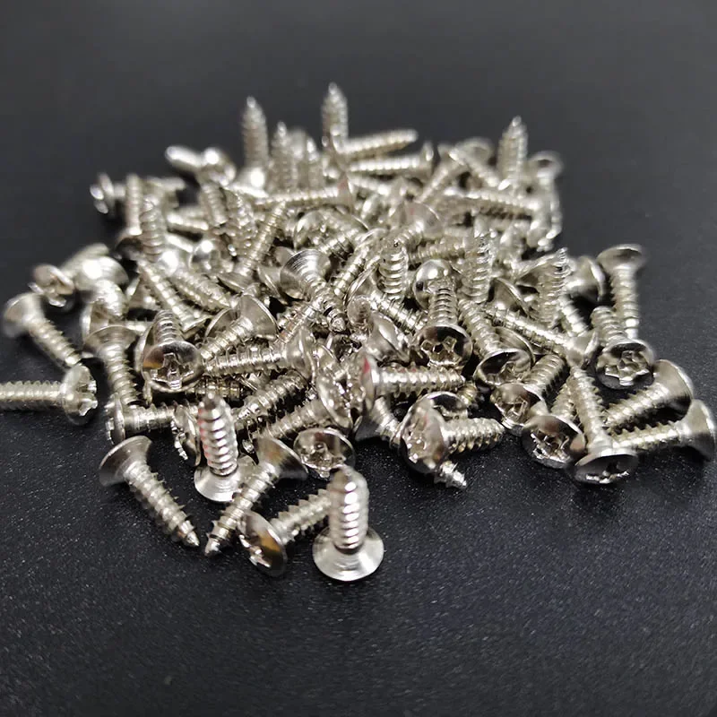 3x12mm Metal Guitar Screws for ST/TL Styles 6 3x12mm Metal Guitar Screws for ST/TL Styles - Image 6