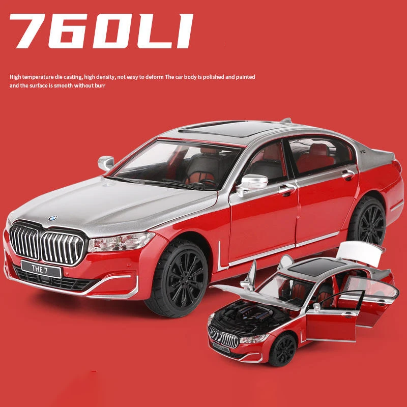 1:24 Alloy Scale Diecast Car Model 6 1:24 Alloy Scale Diecast Car Model - Image 6