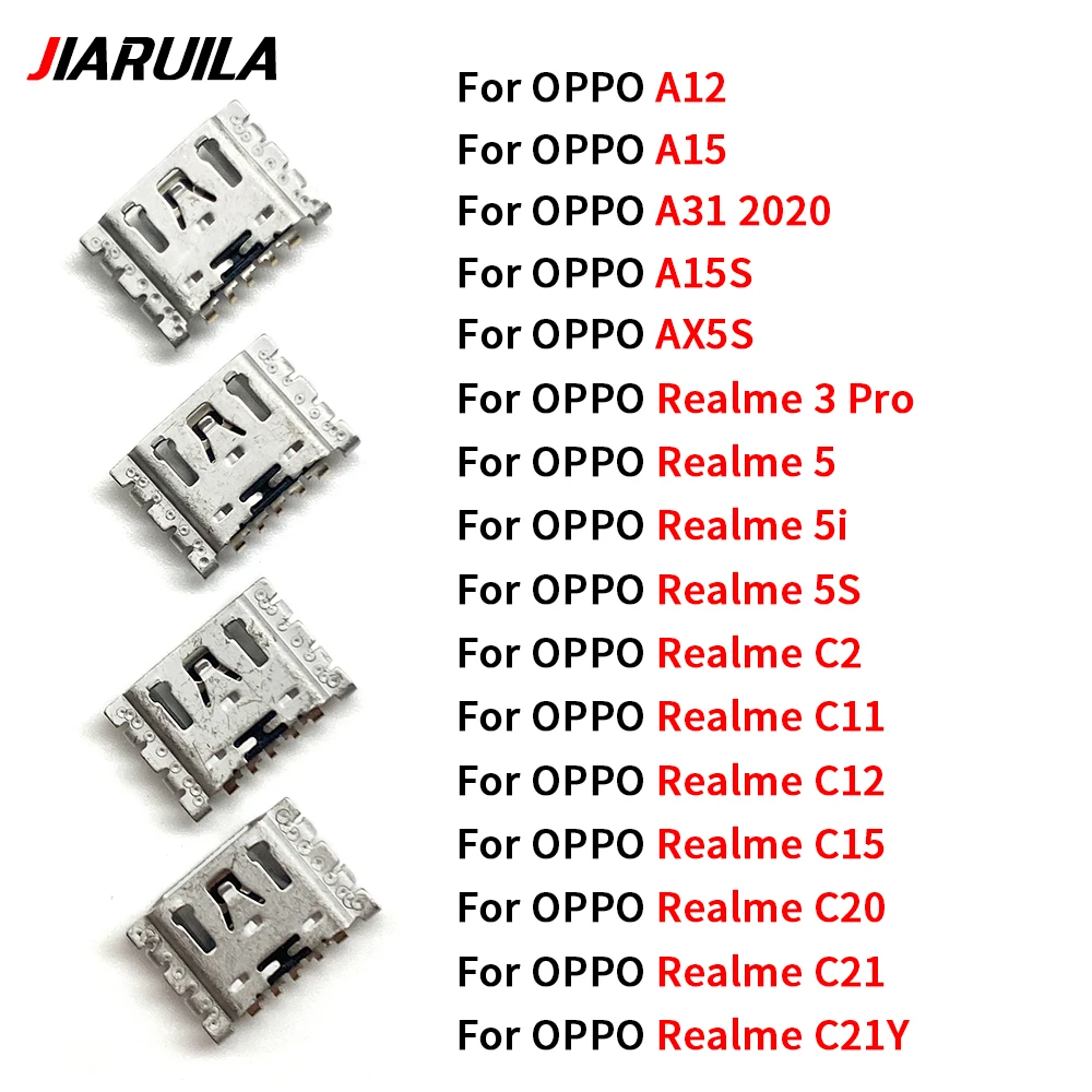 Set of 10 Oppo & Realme Charging Port Connectors 6 Set of 10 Oppo & Realme Charging Port Connectors - Image 6