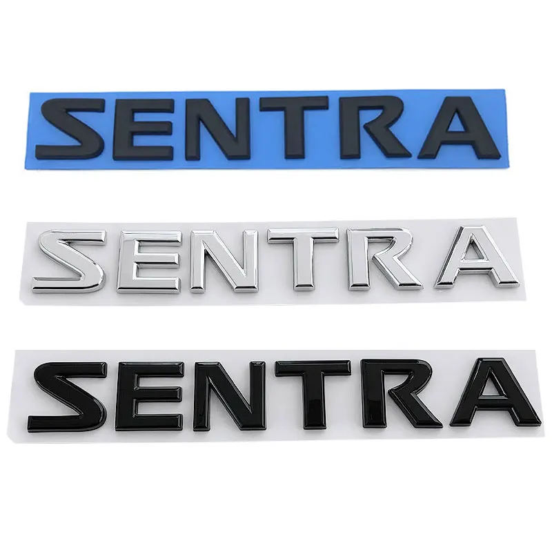 Nissan Sylphy SENTRA Logo Car Sticker Set 2 Nissan Sylphy SENTRA Logo Car Sticker Set - Image 2