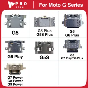 Motorola USB Charging Port Replacement Set 10-Pack