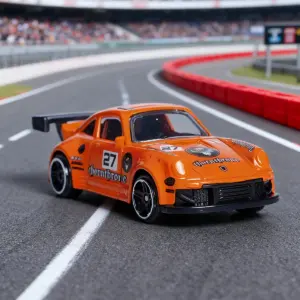 Red Die-Cast Racing Car Model 1:64 Scale 12 Sa743786fe55d41f181e9634e03bc0ec9K