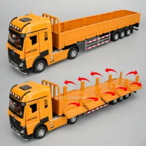 1:32 Scale Construction Truck and Crane Model 10 Sa744c50718334754aed21c6702039a56l