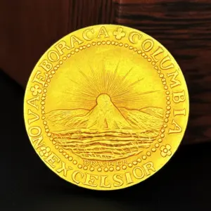 Vintage US 1787 Eagle Copper Coin 7 Sa764026dfe3e4fe4a28ec6854ef592ebe