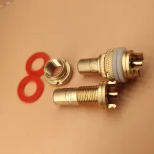 Premium RCA Female Socket Connector Set for Audio Video 12 Sa77a48a76f964f62b5fb8c6e9aac2728y