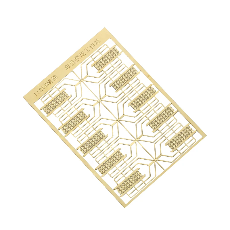 Brass Etched Inclined Ladder for Models 3 Brass Etched Inclined Ladder for Models - Image 3