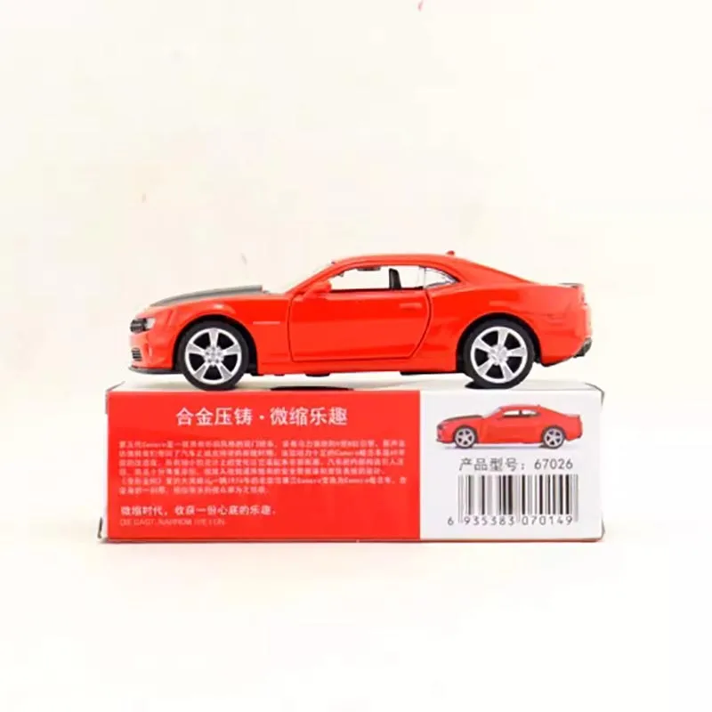Red Chevrolet Camaro SS 1:43 Diecast Model 2 Red Chevrolet Camaro SS 1:43 Diecast Model - Image 2
