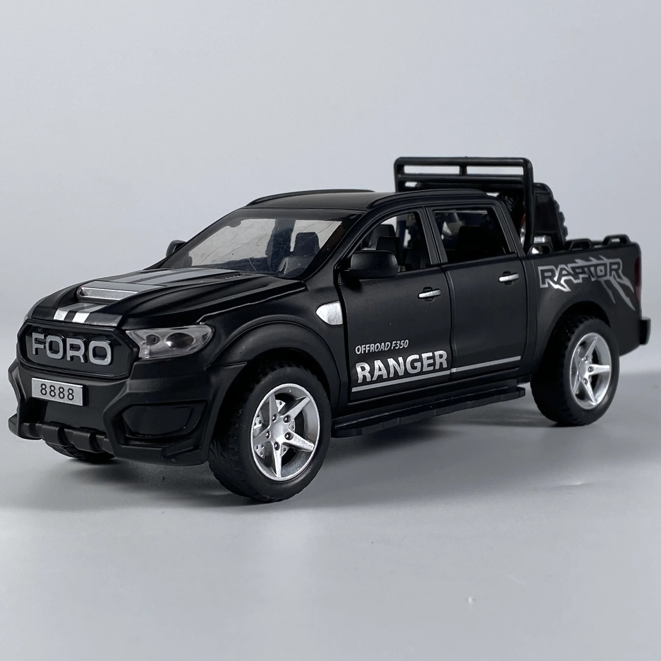 1:32 Diecast Police Ford Raptor F350 Model 9 1:32 Diecast Police Ford Raptor F350 Model - Image 9