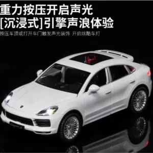 White 1:24 Porsche Cayenne Turbo S Diecast Model 11 Sa7c4764cf4a14409bf6d535dbccc9484j