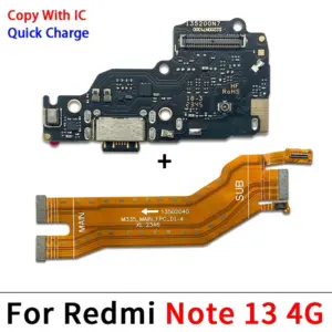 Flex Cable with USB Port for Xiaomi Redmi Note 13 Pro Plus 13 Sa7c6e9b3f0d1416b9f7c225384aabfdcr