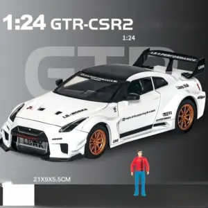 1:24 Diecast GTR CSR2 R34 Sports Car Model 15 Sa7cd691b68c94e7fb8eb250b62434c2bh