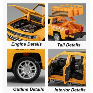 Vibrant Yellow Emergency Rescue Vehicle Model 11 Sa7ce0842f5e44bc4820d4b531ebcb241Y