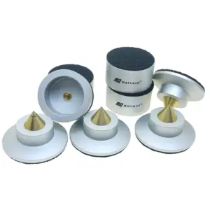 Aluminum Shock Spike Isolation Feet Set 12 Sa7e85ec1938b481ca18efe40c60f3b0cZ