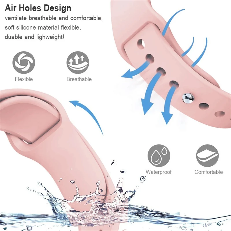 Samsung Galaxy Watch 8 Silicone Strap 40/44/46mm 5 Samsung Galaxy Watch 8 Silicone Strap 40/44/46mm - Image 5