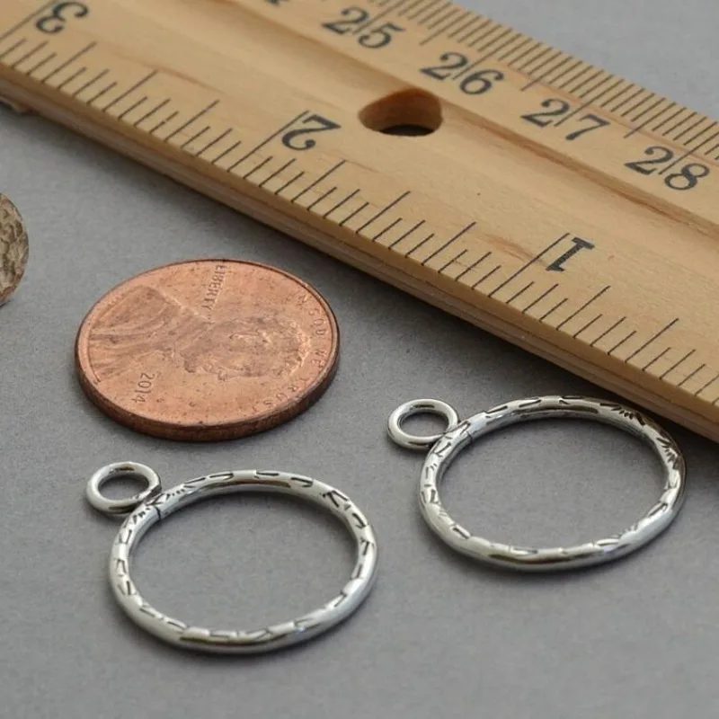 Vintage Geometric Round Earrings for Women 2 Vintage Geometric Round Earrings for Women - Image 2