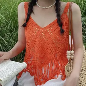 Vibrant Orange Knitted Summer Tank Top 11 Sa8108cf384604205a6c4c1b86a944969l