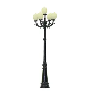 Vintage-Style Model Railway Street Lamps Set