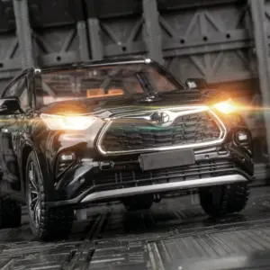 Black Toyota Highlander 1:24 Scale Diecast Model 10 Sa864c91150ab447194ce482880016102X