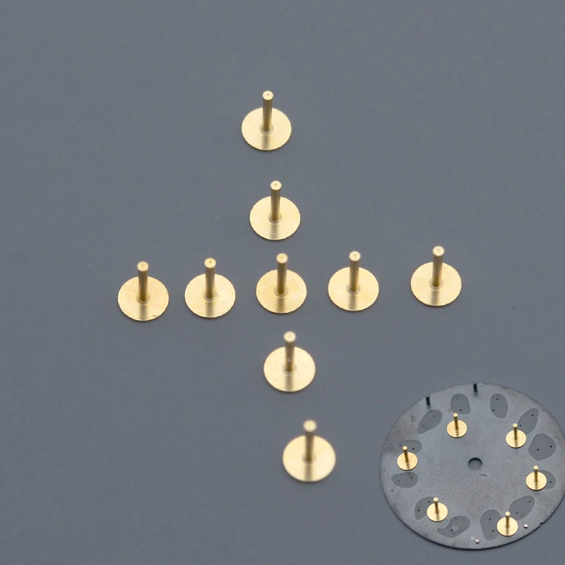 0.6mm Copper Dial Feet for Cartier Watches 2 0.6mm Copper Dial Feet for Cartier Watches - Image 2