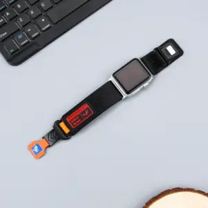 Vibrant Nylon Watch Strap for Apple Watch Models 16 Sa870e100978247f48181f64f32c41f56s