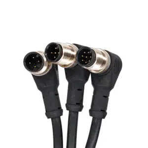 Waterproof M12 Sensor Connector Cable - 2M, 4/5/8 Pins 13 Sa875cefda54d4828b2b9b951cb5354b5k