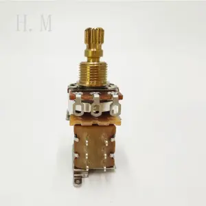 Durable 18mm Brass Split-Shaft Guitar Potentiometer 10 Sa88503dc19f143f3894bca27ed09e0ecg