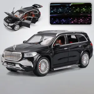 Black Maybach GLS600 SUV Model 1:24 Scale 13 Sa8a53a5a5a8044a2942004c61f513041M