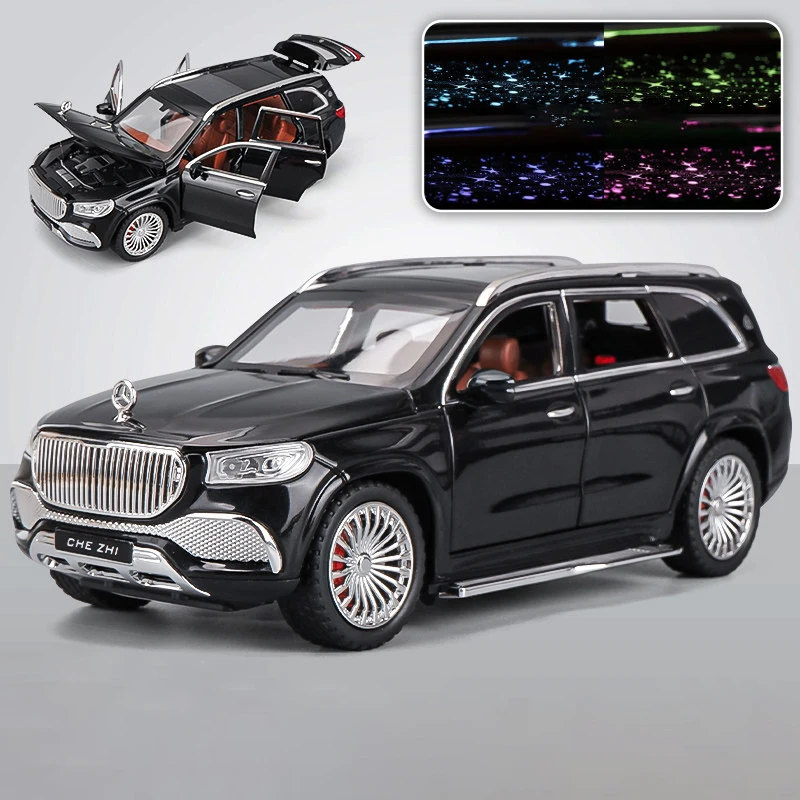 Black Maybach GLS600 SUV Model 1:24 Scale 6 Black Maybach GLS600 SUV Model 1:24 Scale - Image 6