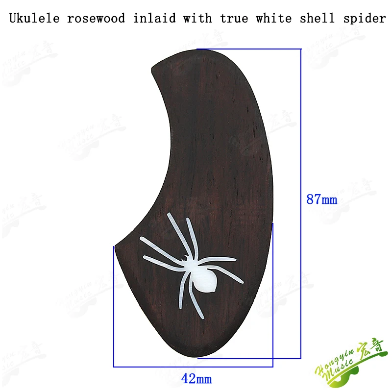 Rosewood Inlaid Pickguard for Ukulele 10 Rosewood Inlaid Pickguard for Ukulele - Image 10