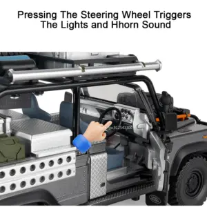 Land Rover Defender 110 Scale Model - Diecast Replica 12 Sa909f50cab7a4c82b18a72a854ce9448u