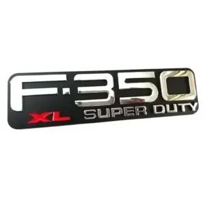 F-350 XL/XLT 3D Badge with Silver Accents 7 Sa915d39e27ed4d85b3094a41187d6ee9Y