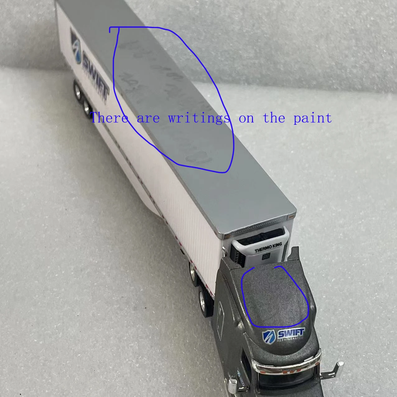 Detailed 1/87 Peterbilt 579 Refrigerated Truck Model 5 Detailed 1/87 Peterbilt 579 Refrigerated Truck Model - Image 5