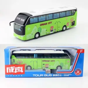 1:50 Alloy Seaside Tourist Bus Model 11 Sa9495c3bfc434bf7a52f21832c1bdee5Z
