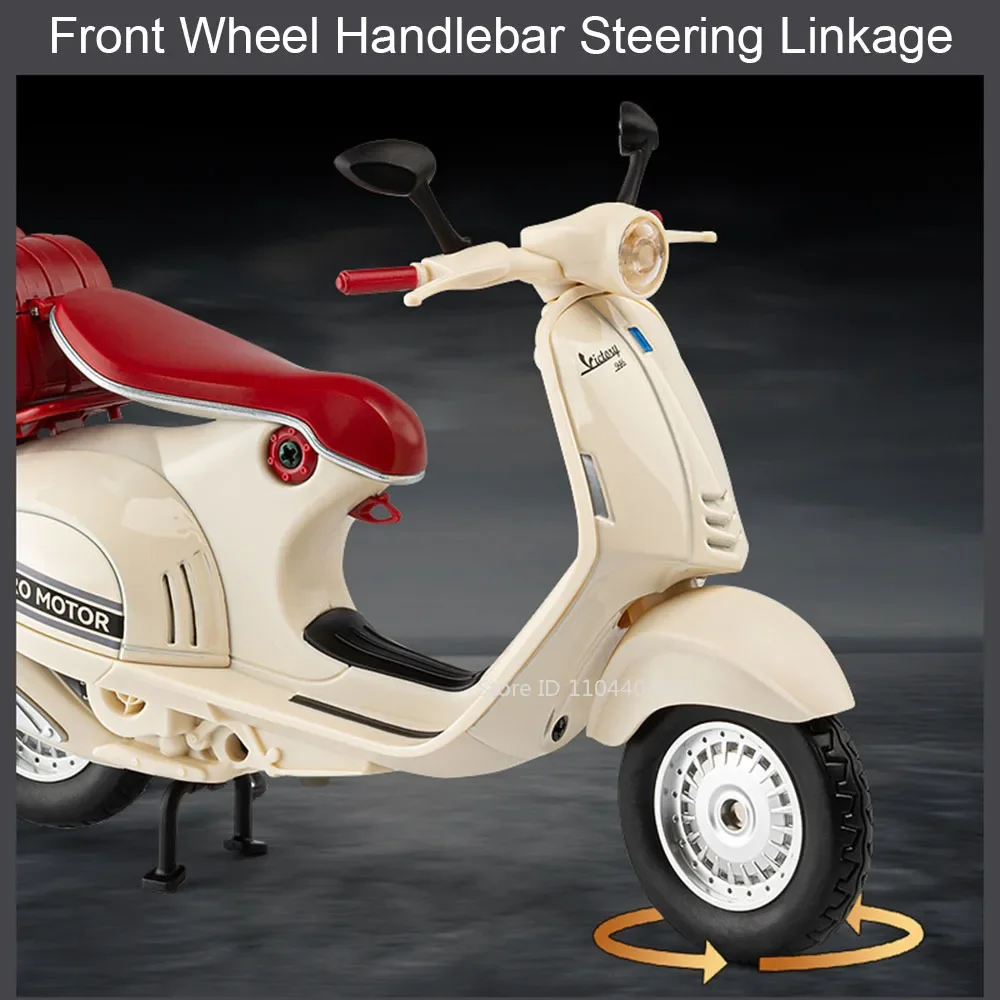 Vintage 1:12 Scale Diecast Motorcycle Model 5 Vintage 1:12 Scale Diecast Motorcycle Model - Image 5