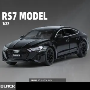 Black Audi RS7 1:32 Scale Diecast Model 15 Sa95170dc7c224e39b66bc9b952aa3a1aR