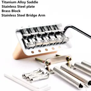 6-Point Tremolo System Bridge for Guitars 18 Sa9530af69d234067a61f816fccab10aeP