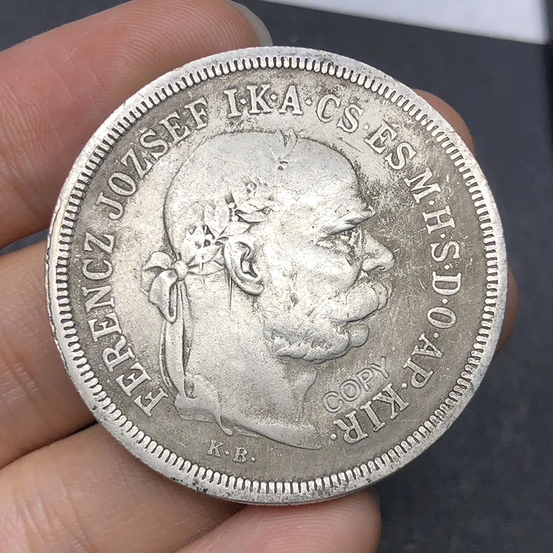 Antique Copper Hungarian Challenge Coin 38mm 3 Antique Copper Hungarian Challenge Coin 38mm - Image 3