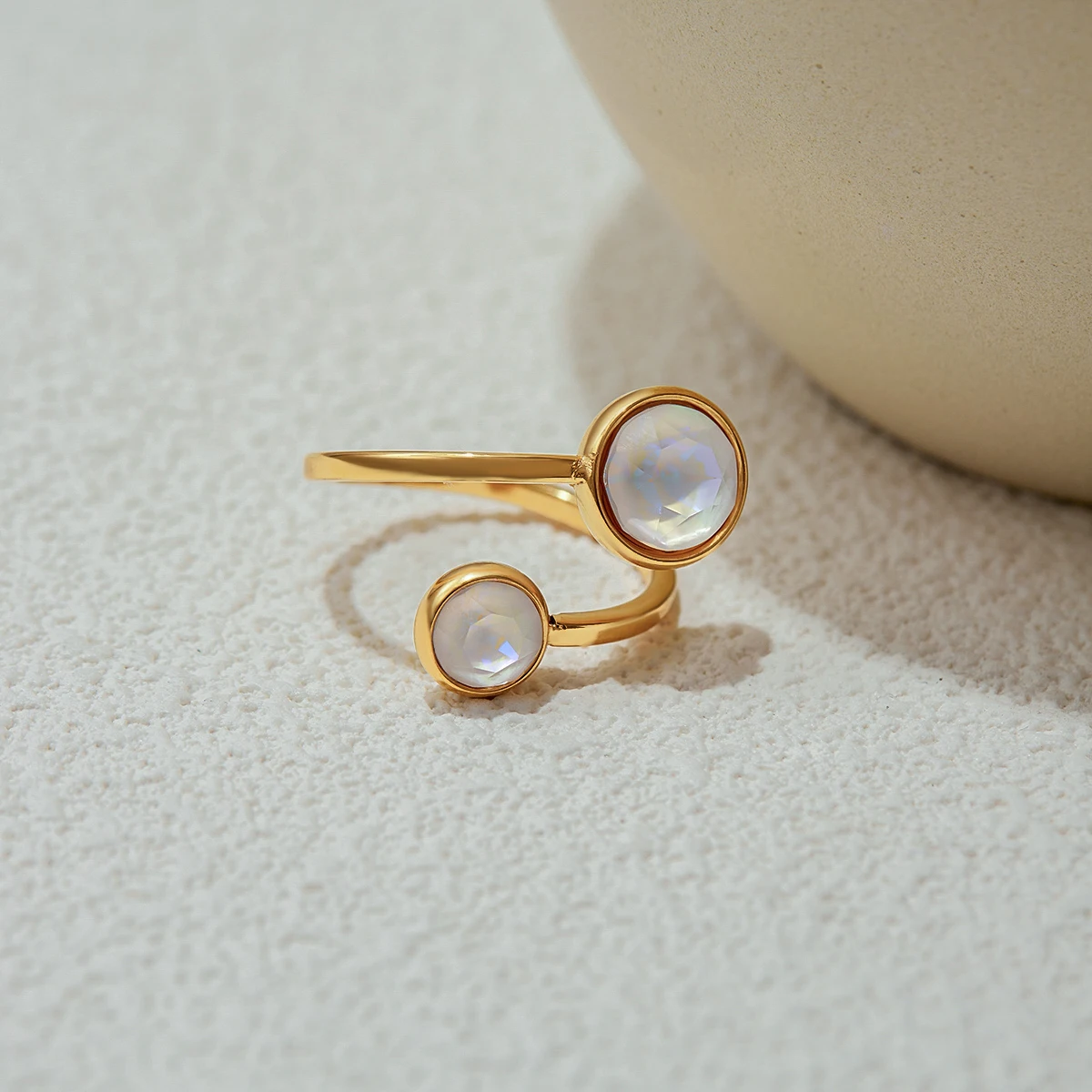 Stainless Steel Zircon Ring for Women 5 Stainless Steel Zircon Ring for Women - Image 5