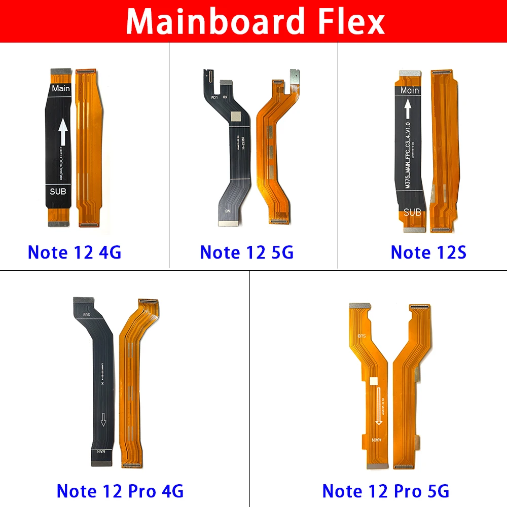 Flex Cables Set for Xiaomi Redmi Note Series 2 Flex Cables Set for Xiaomi Redmi Note Series - Image 2