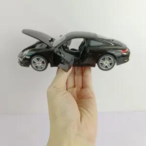 White Porsche 911 Diecast Model 1:24 Scale 14 Sa9db119d31c647d18e47dacc016062ecQ