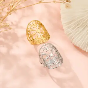 Nordic Vegvisir Stainless Steel Ring 9 Sa9ee381e7e174395a18f7acb7913451dM