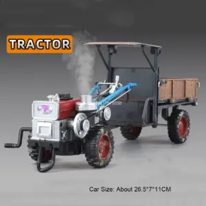 Blue 1:24 Scale Farm Tractor Model 13 Sa9f168ea00d644a0baf052fb302476b8D