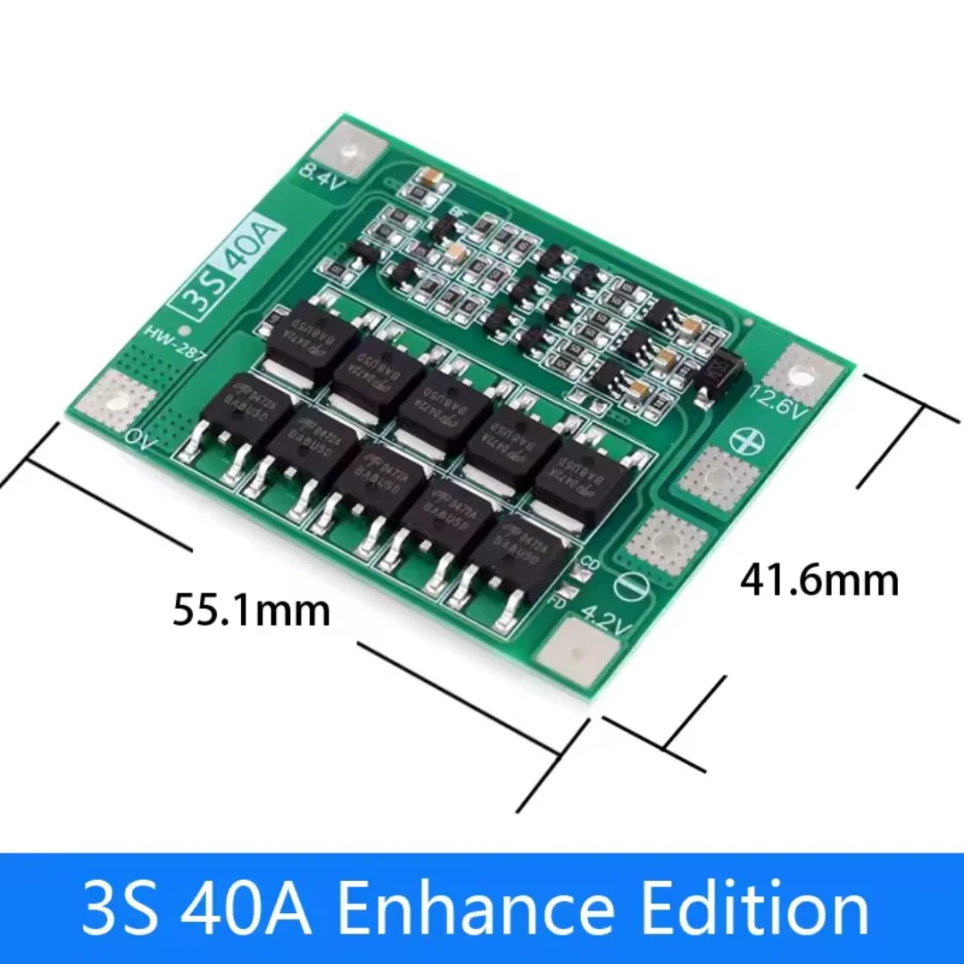 High-Voltage Lithium Battery Protection Board (2S-4S) 4 High-Voltage Lithium Battery Protection Board (2S-4S) - Image 4