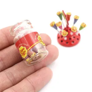 Colorful Miniature Lollipop for Dollhouses