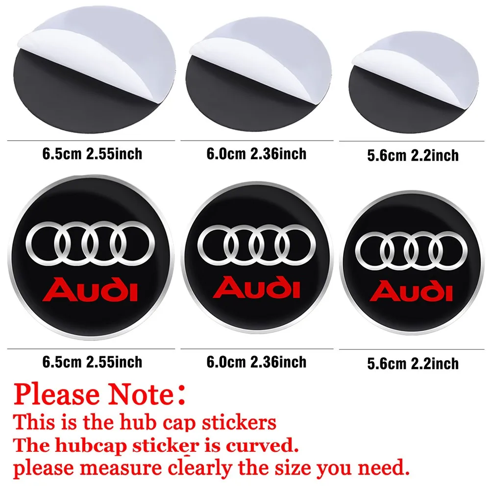 Aluminum Hub Cap and Sticker Set for Vehicles 6 Aluminum Hub Cap and Sticker Set for Vehicles - Image 6
