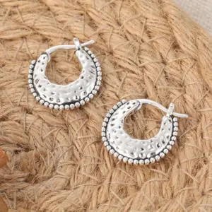 Silver Geometric Hoop Earrings for Women 11 Saa373db7f89d46edae0f678872384f4ax