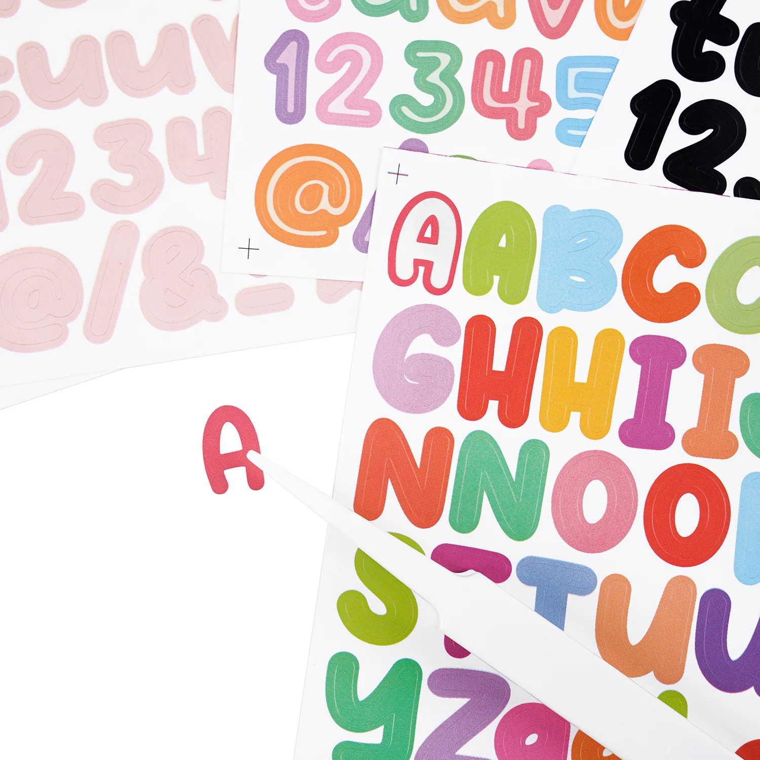 Colorful Alphabet Sticker Set for Crafts 3 Colorful Alphabet Sticker Set for Crafts - Image 3