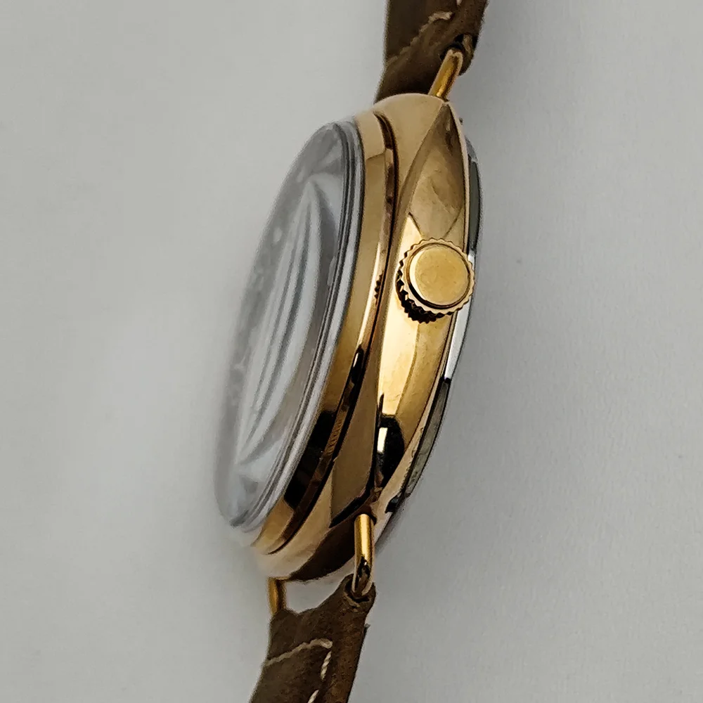 Dwayne Campbell 47mm Gold-Tone Mechanical Watch 3 Dwayne Campbell 47mm Gold-Tone Mechanical Watch - Image 3